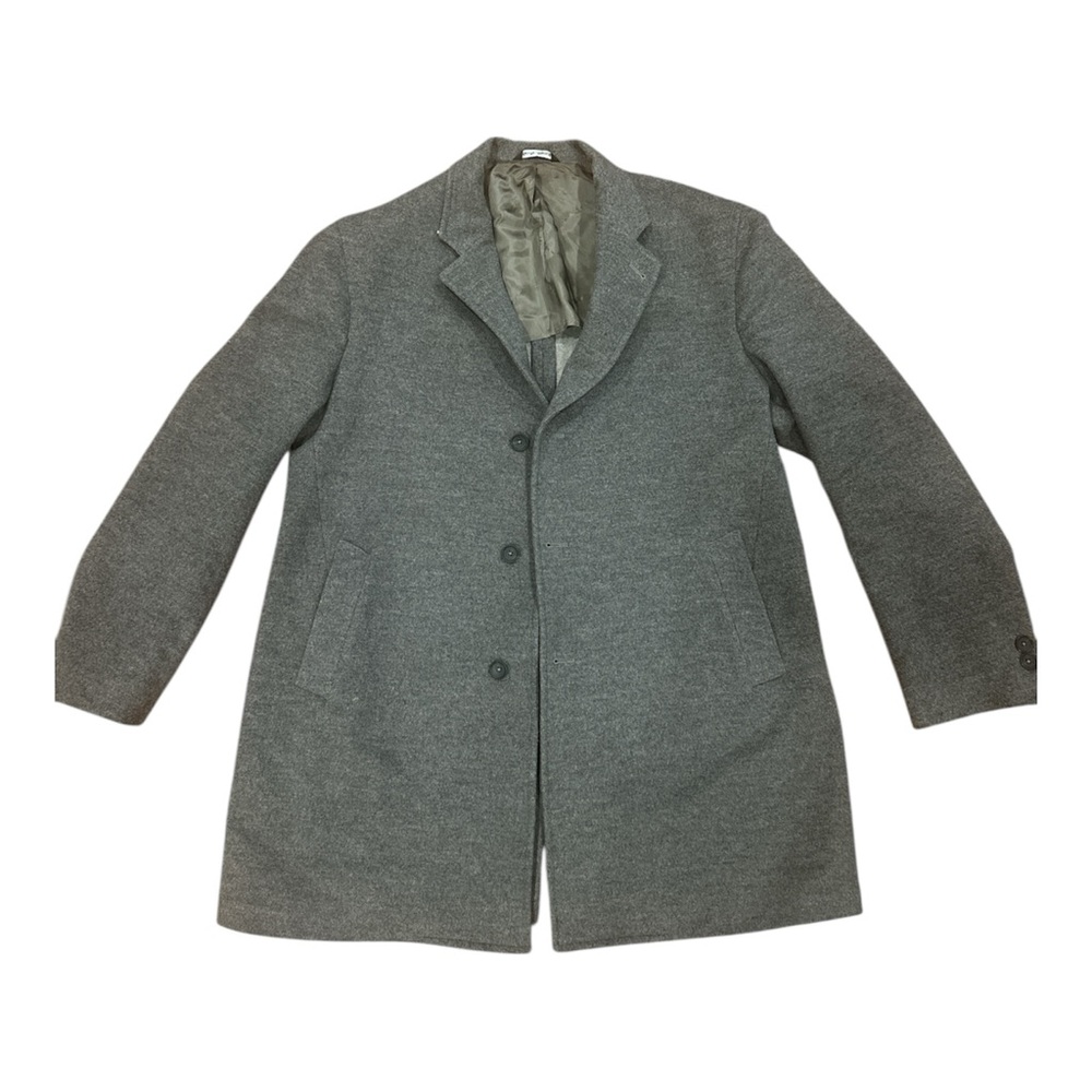 Saks Fifth Avenue Charcoal Wool Coat